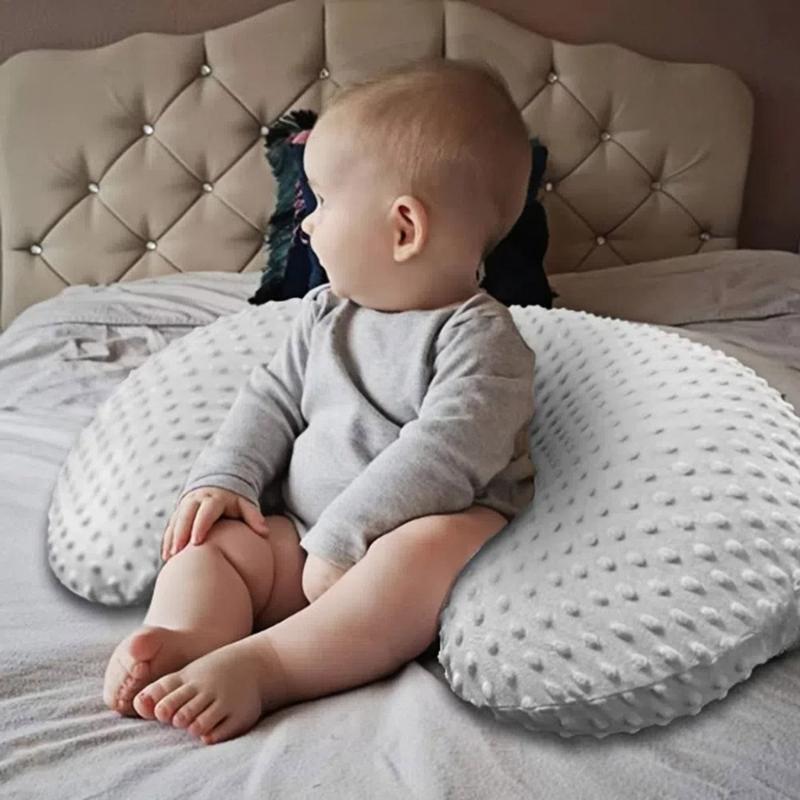 Nursing Pillow Breastfeeding - Baby Breastfeeding Pillow Cover Dotted Backing