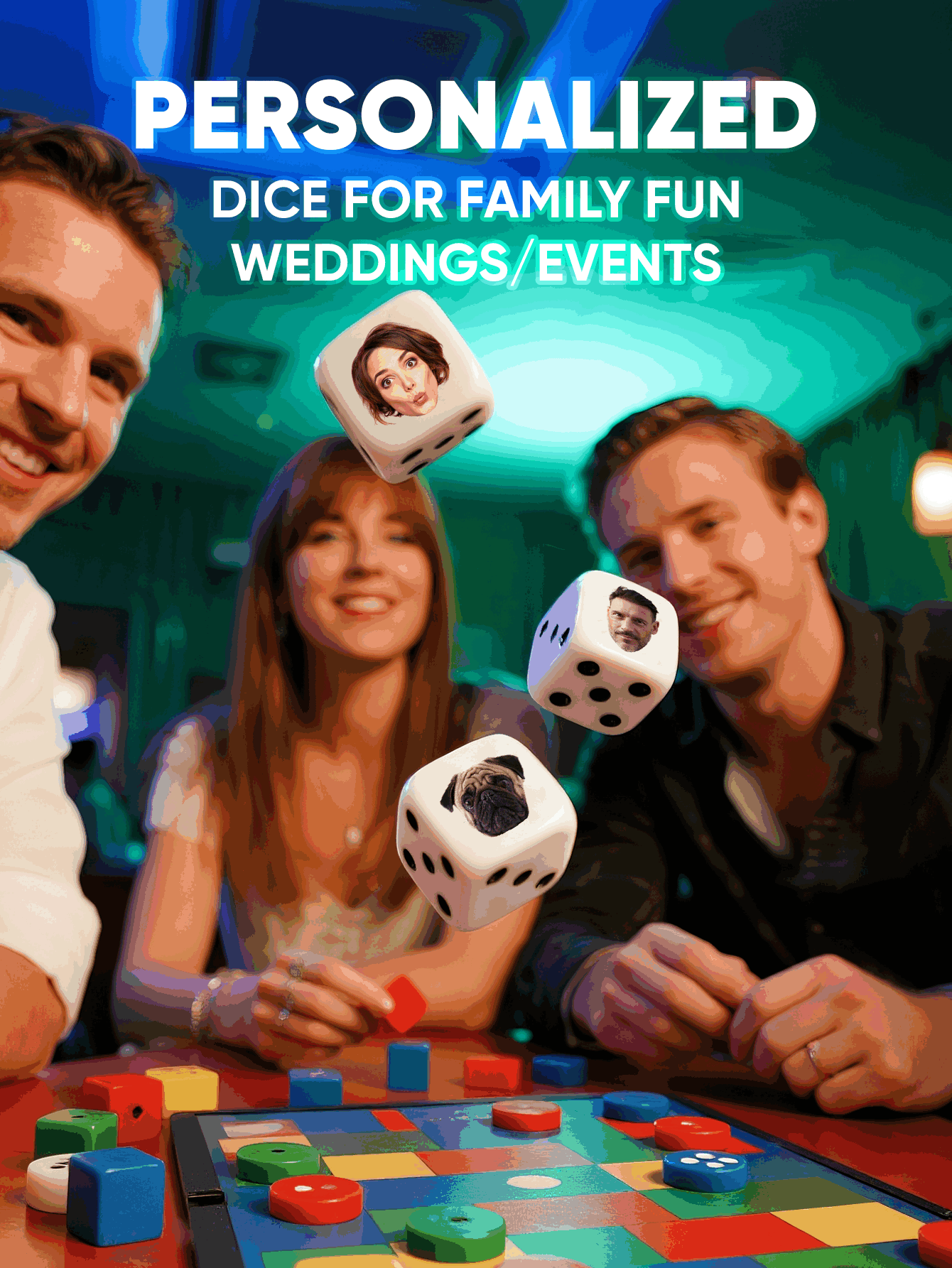 Custom Face Dice Personalized  - Baby Products Gift 评论和价格