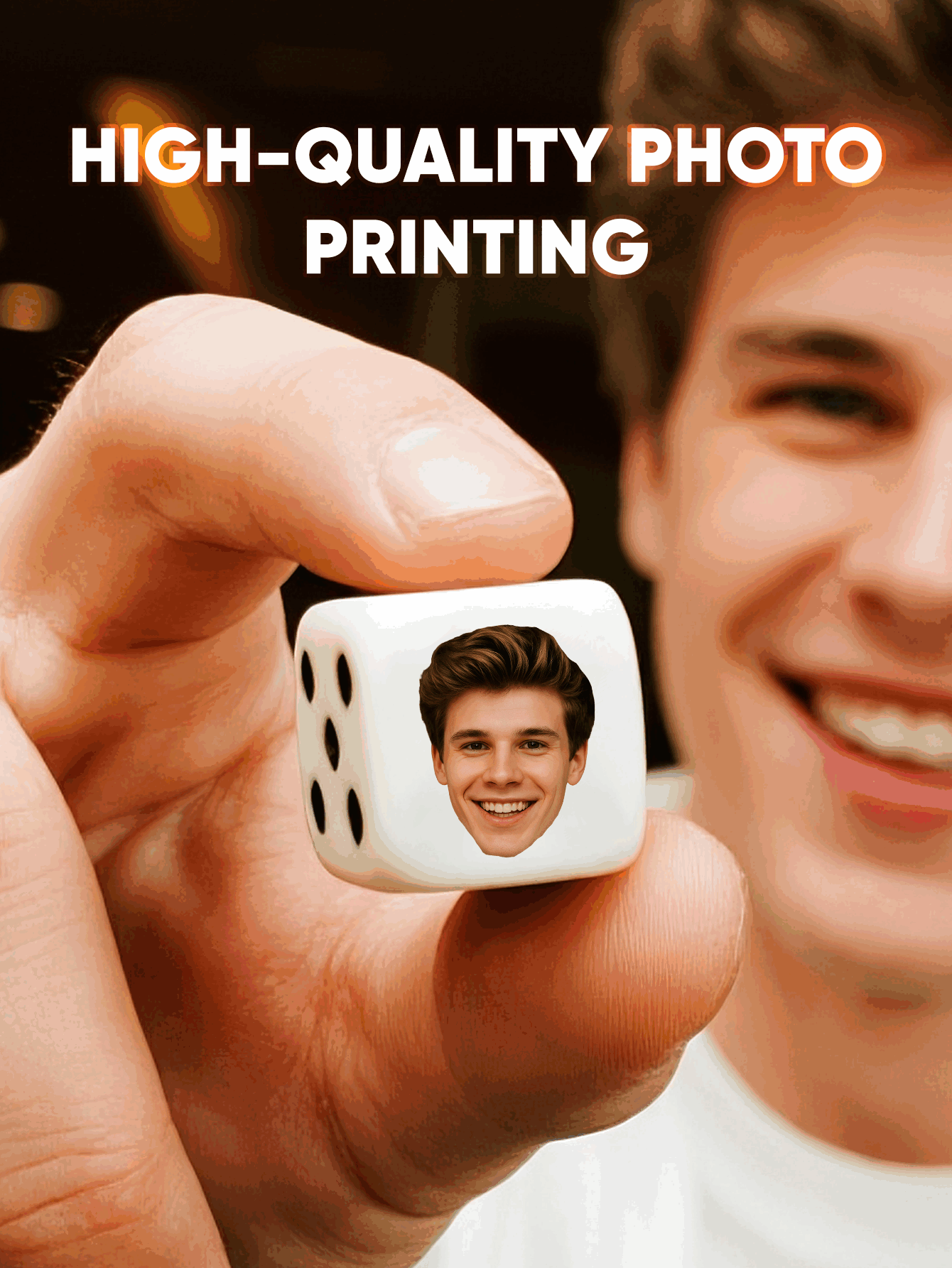 Custom Face Dice Personalized  - Baby Products Gift 评论和价格