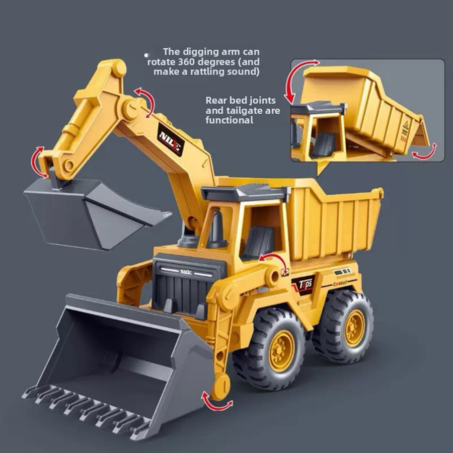1pcs Excavator Truck Model Toy - Baby Products Gift 评论和价格