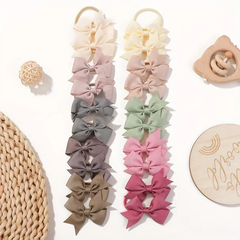 20Pcs/set 2.1inch Lovely Bowkn - Baby Products Gift 评论和价格