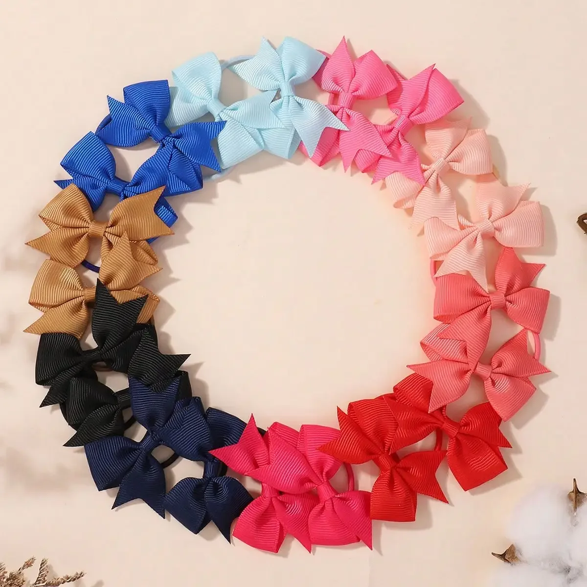 20Pcs/set 2.1inch Lovely Bowkn - Baby Products Gift 评论和价格