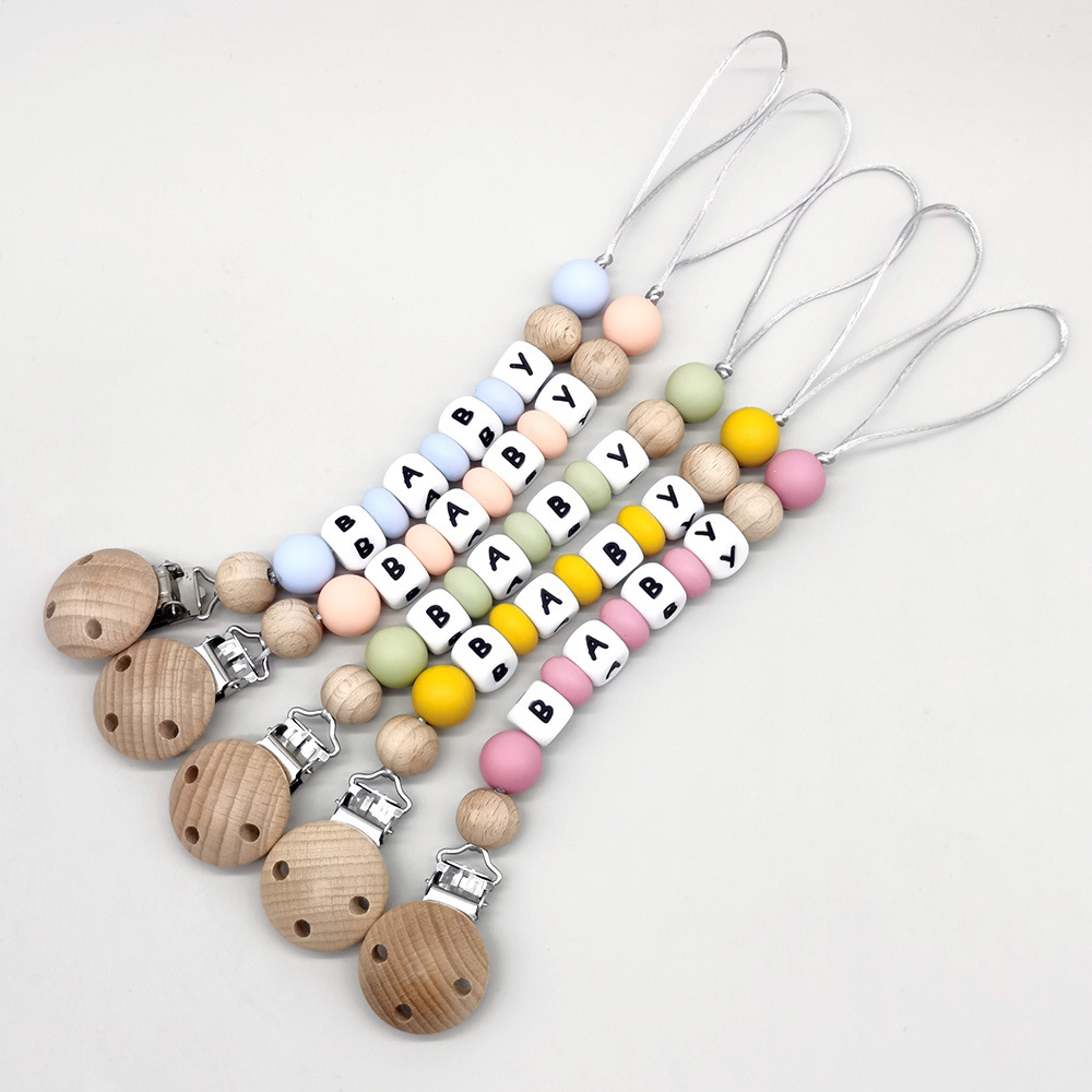 Custom Name Pacifier Clips Cha - Baby Products Gift 评论和价格