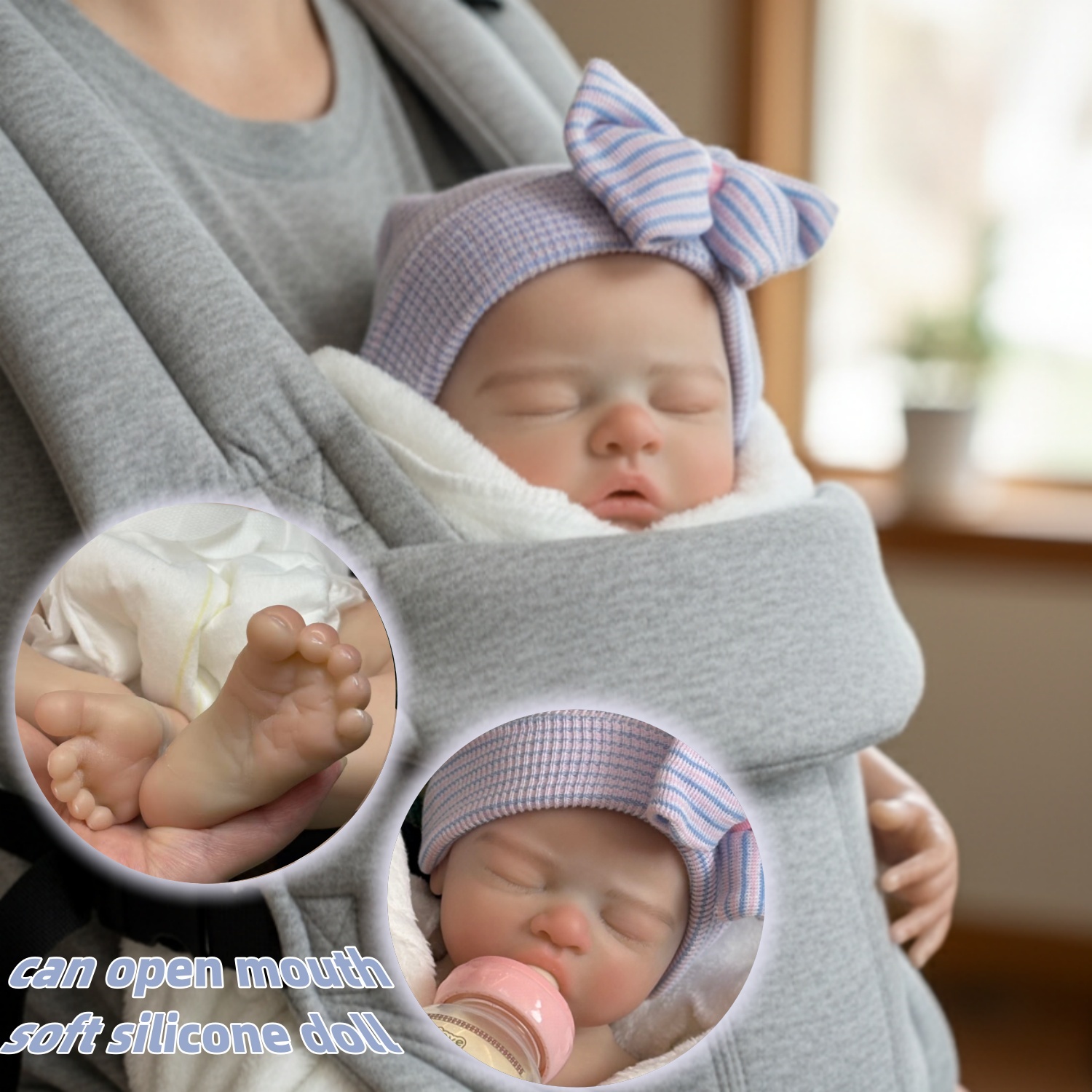 16 Inch Open Mouth Full Solid  - Baby Products Trending 评论和价格