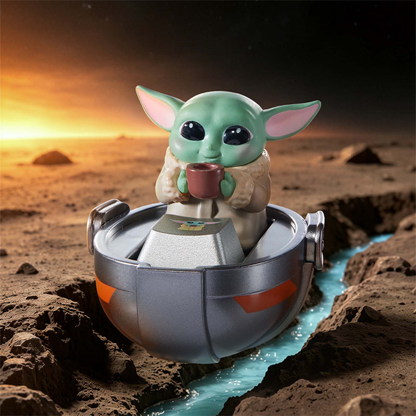 Star Wars Grogu Keycap Blind B - Baby Yoda Products 评论和价格