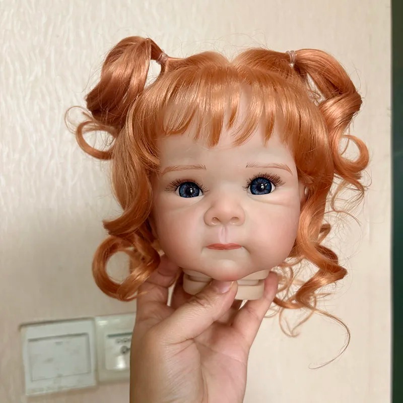 18inch Red Curly Hair Bettie A - Baby Products Trending 评论和价格